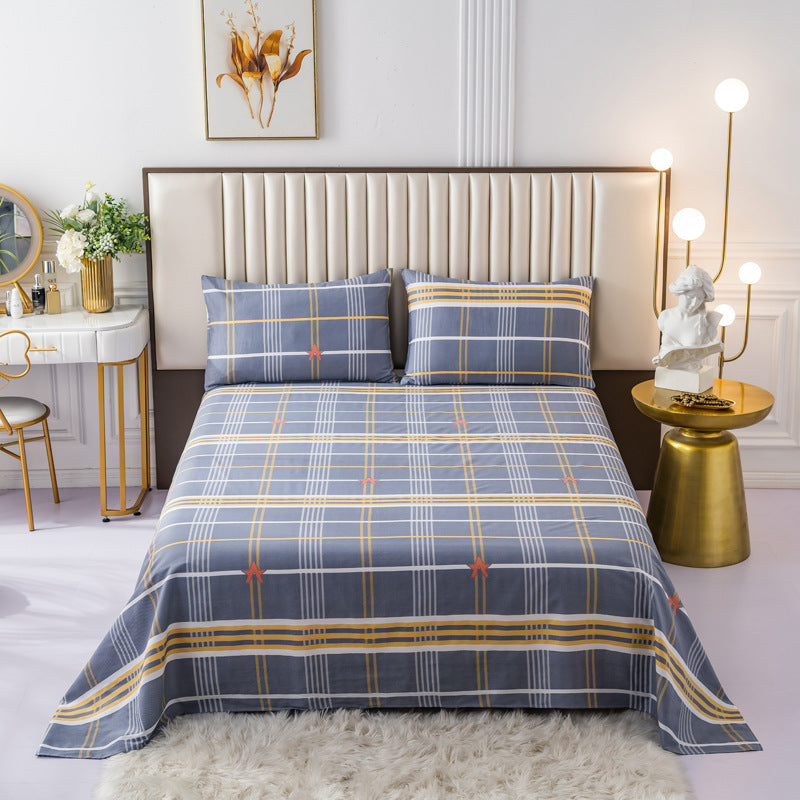 New Cotton Cartoon Bedding Set for Students and Kids