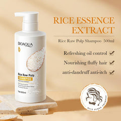 Volumizing Rice Water Shampoo for Dry and Oily Hair