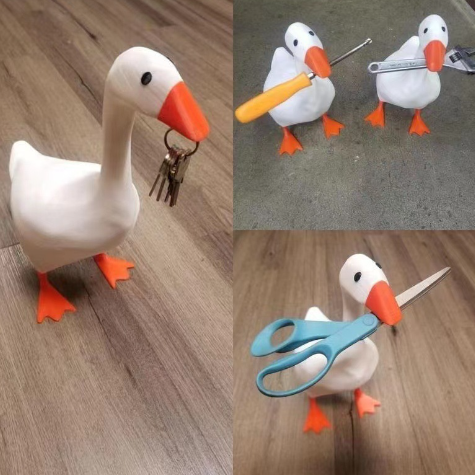 Duck Magnet Key Holder | Decorative Home Organizer