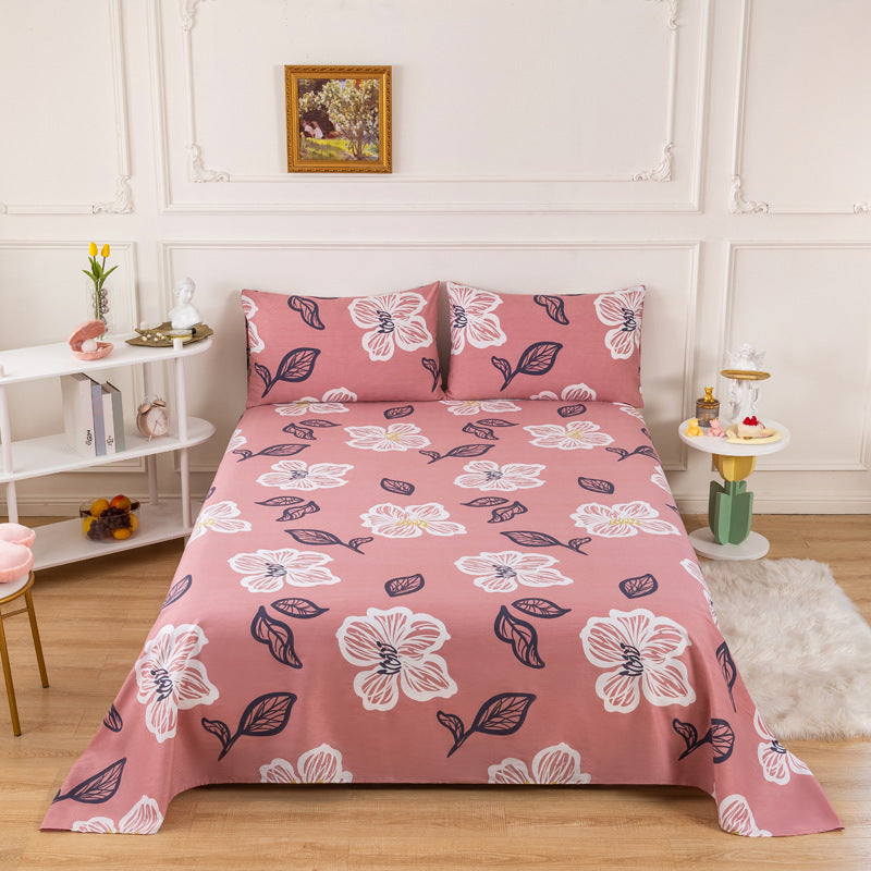 New Cotton Cartoon Bedding Set for Students and Kids