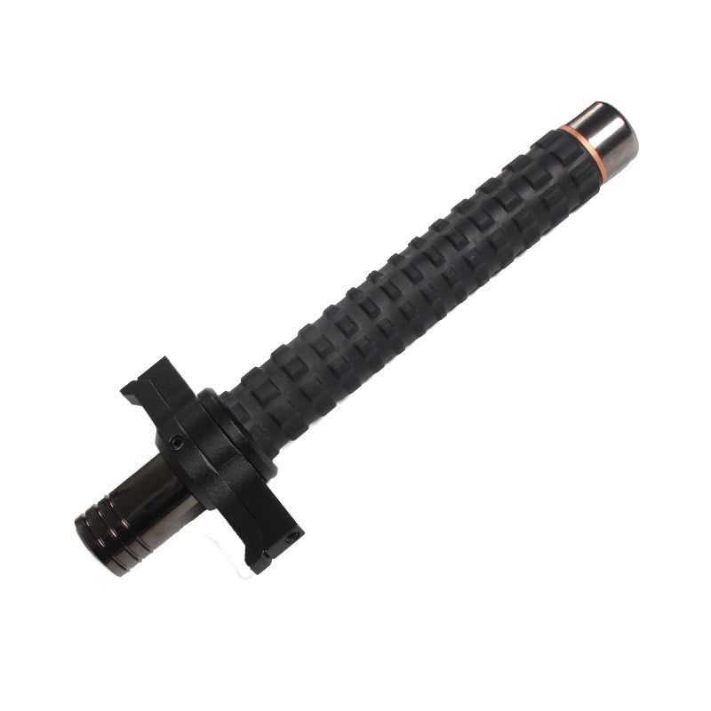 Collapsible Three-Section Steel Self-Defense Baton