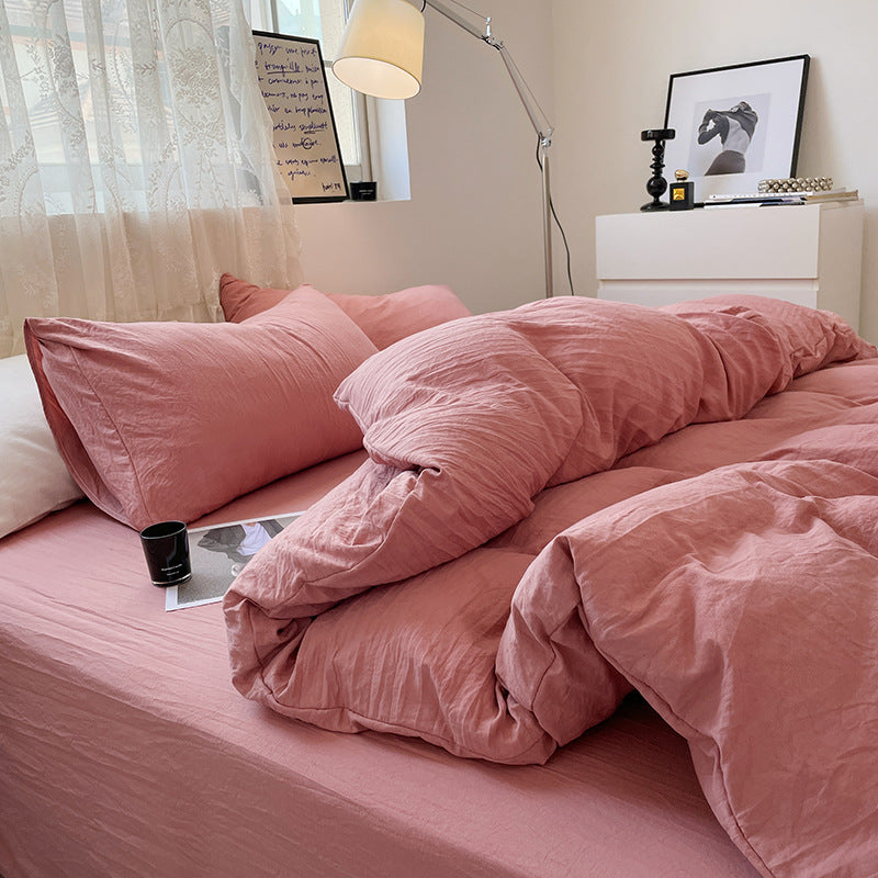Japanese Style Cotton Bed Linen Set