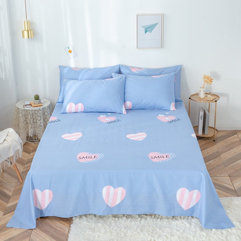 New Cotton Cartoon Bedding Set for Students and Kids