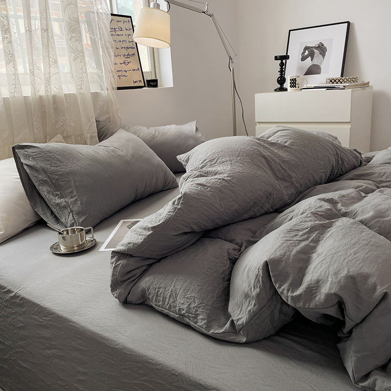 Japanese Style Cotton Bed Linen Set