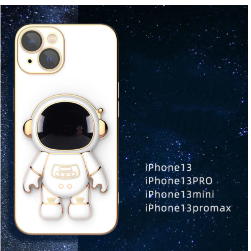 Stereo Astronaut Phone Case for iPhone 14 Series
