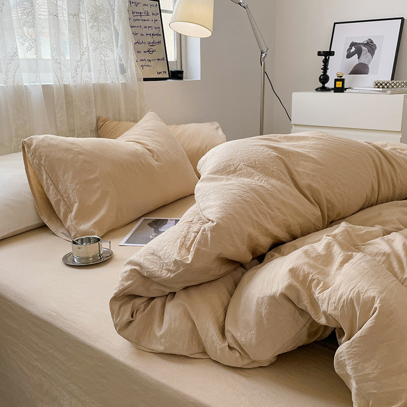 Japanese Style Cotton Bed Linen Set