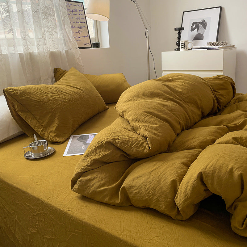 Japanese Style Cotton Bed Linen Set