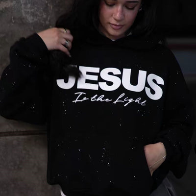 3D Print Pullover Hooded Sweatshirt