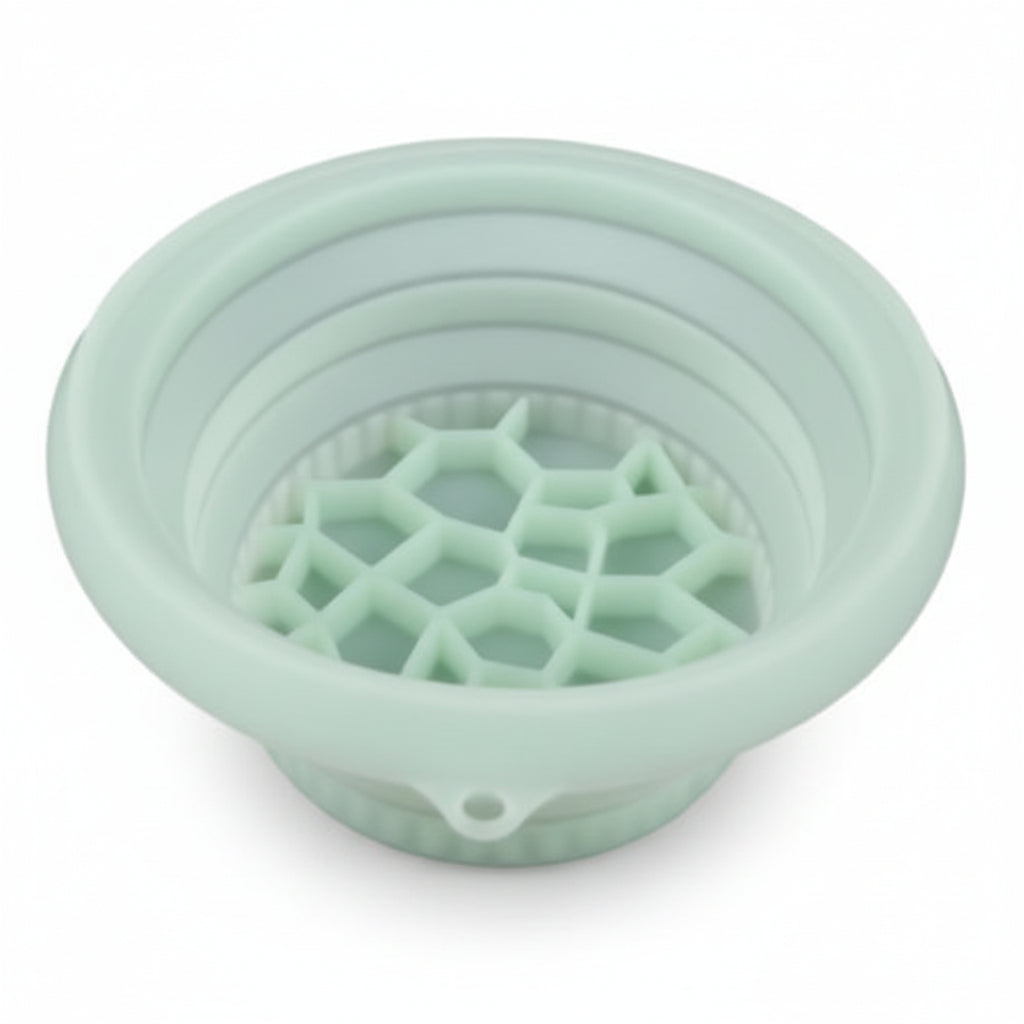Collapsible Silicone Ice Basin