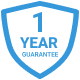 Image of Every product is backed by a 1-year warranty. We stand behind what we sell.